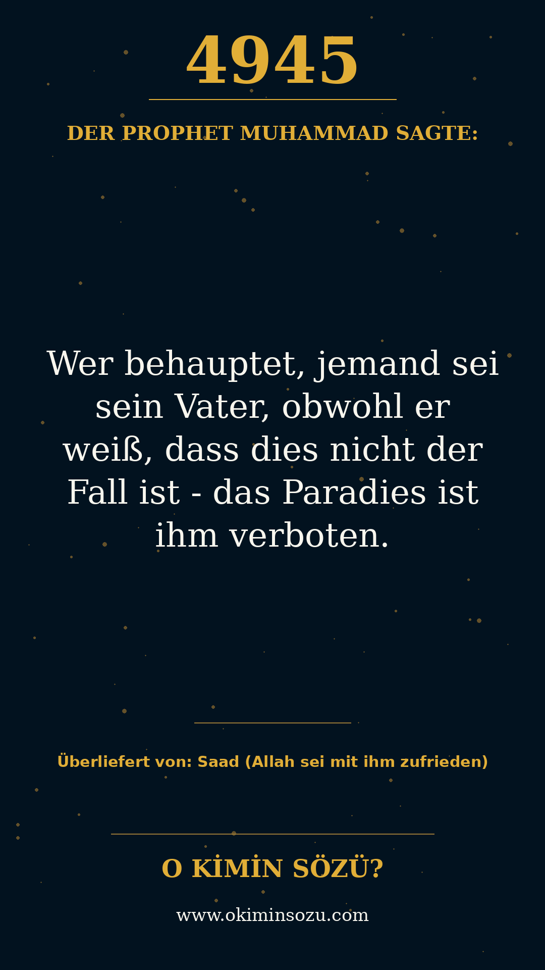 hadith 4945
