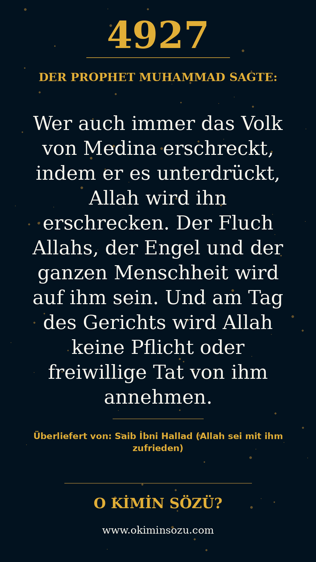hadith 4927