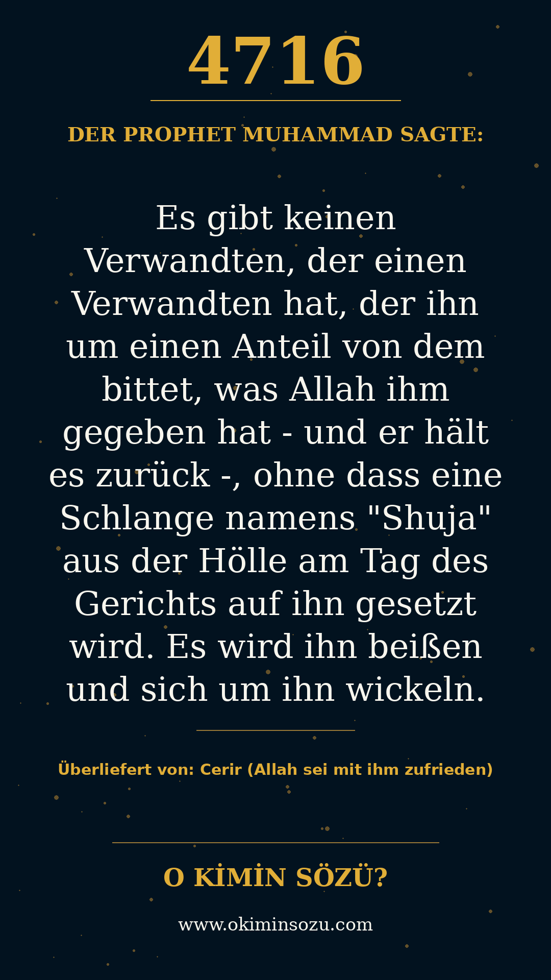 hadith 4716