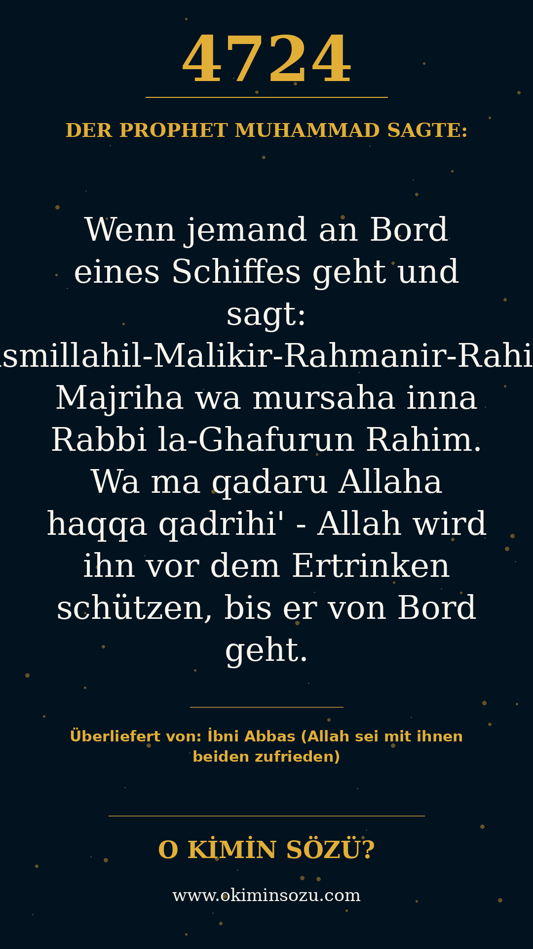 hadith 4724