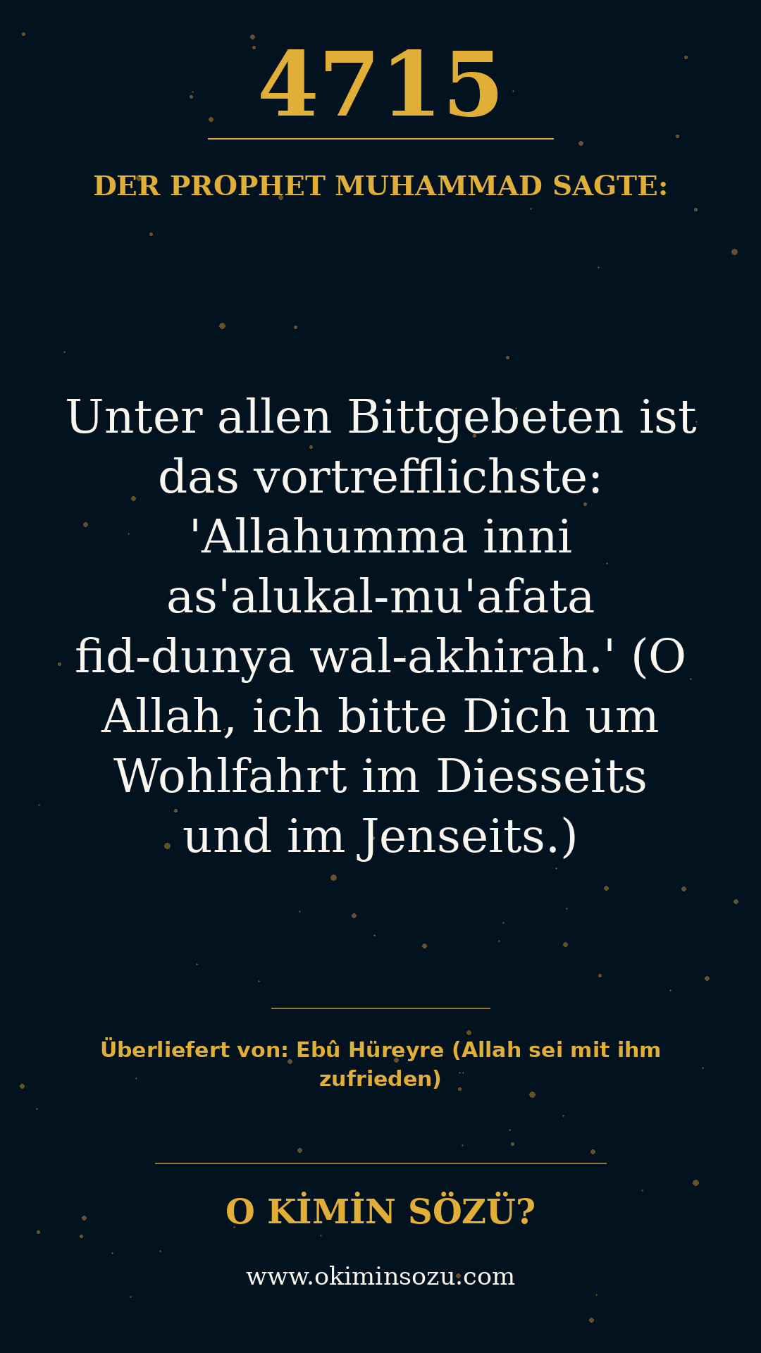 hadith 4715