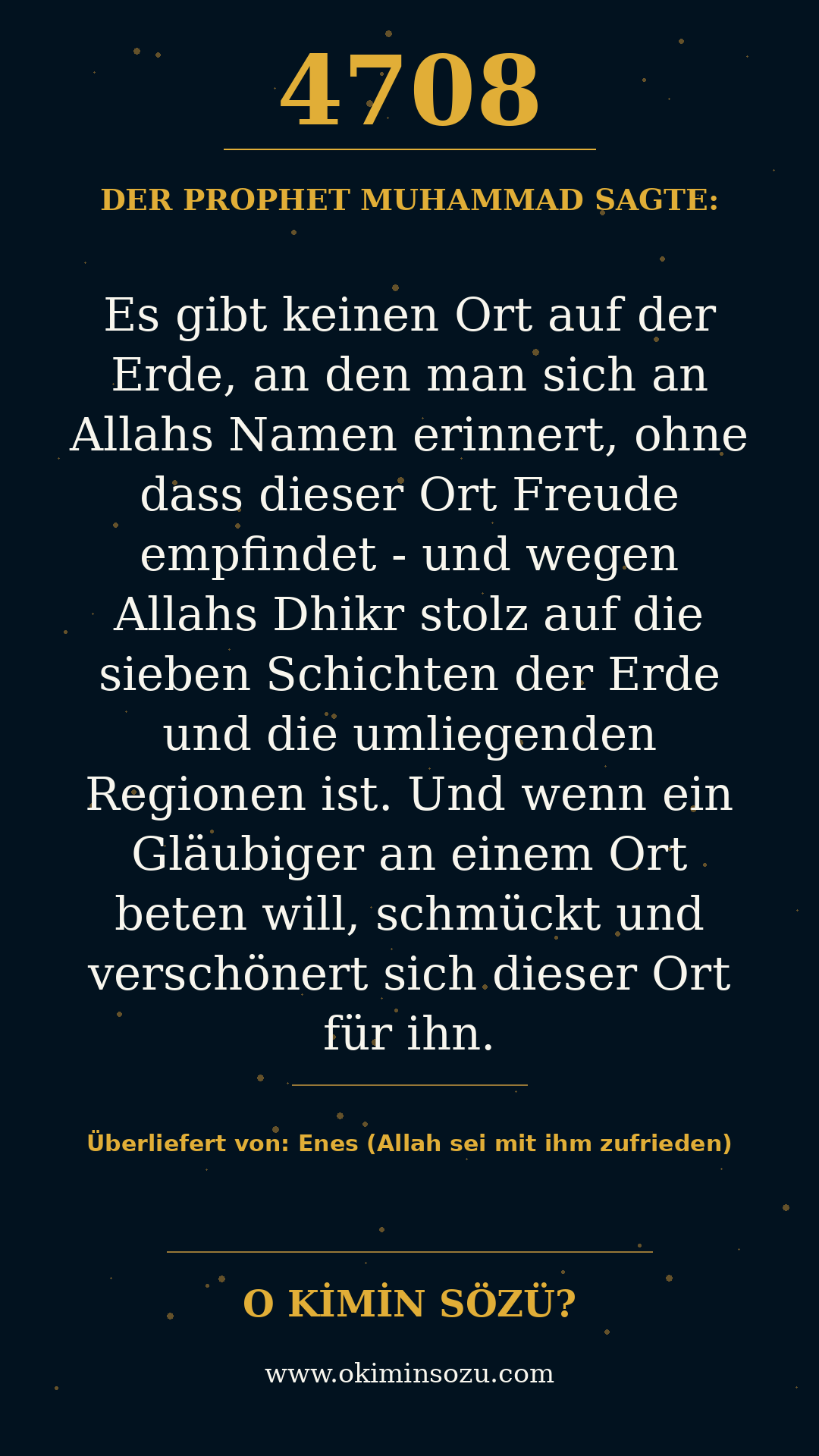 hadith 4708