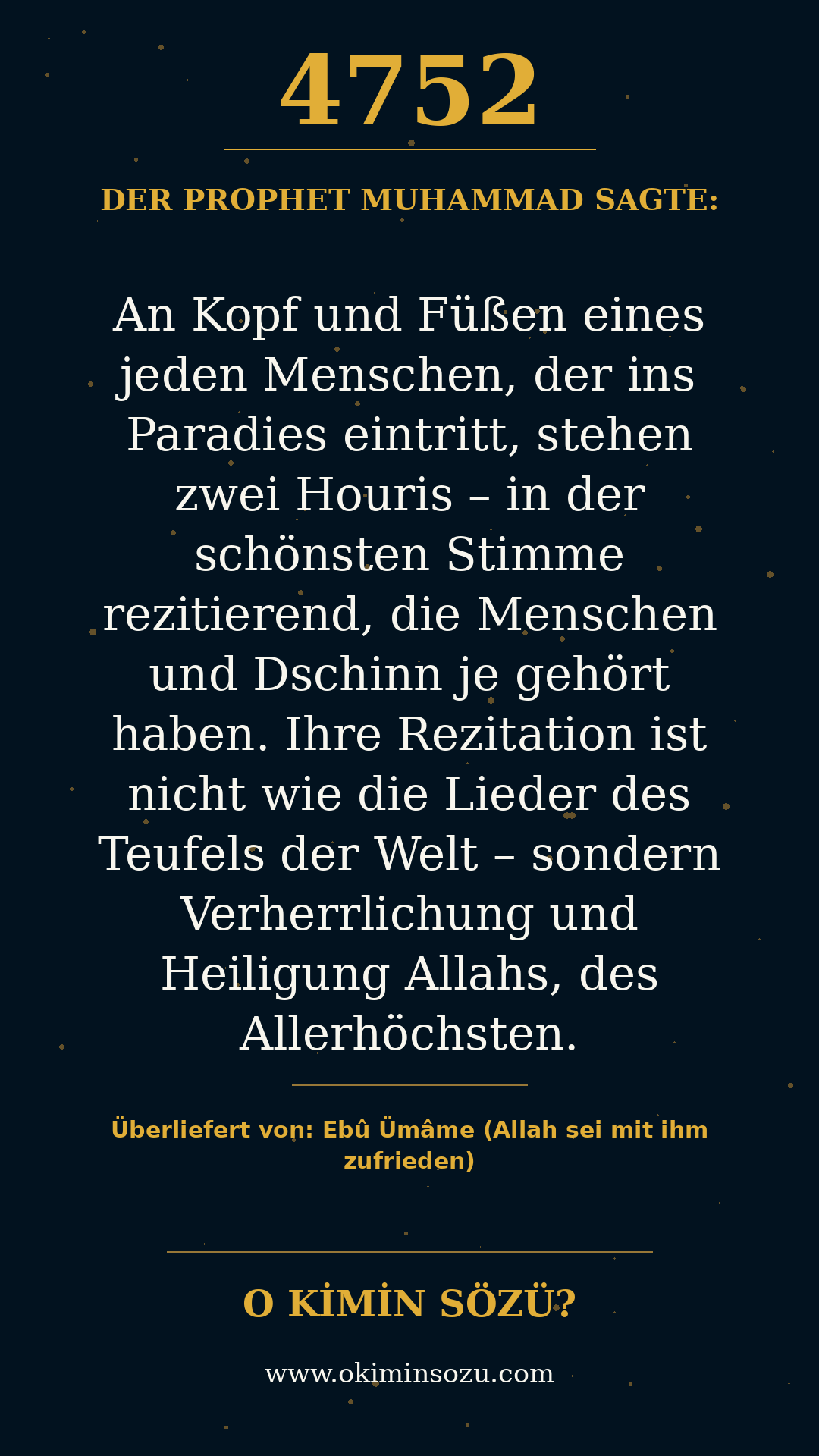hadith 4752