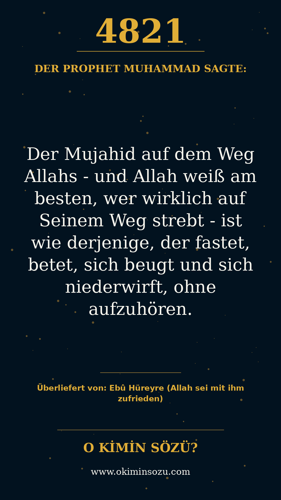 hadith 4821