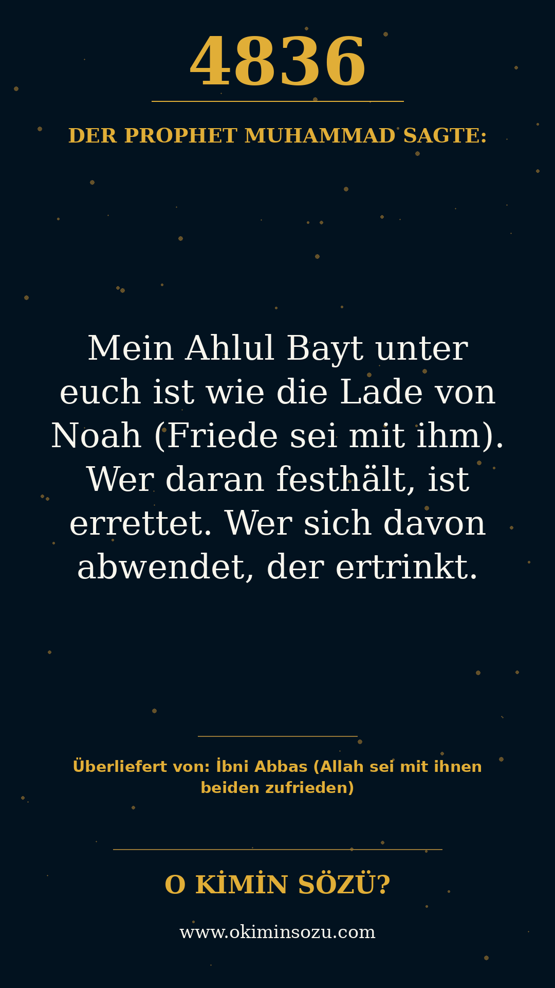 hadith 4836