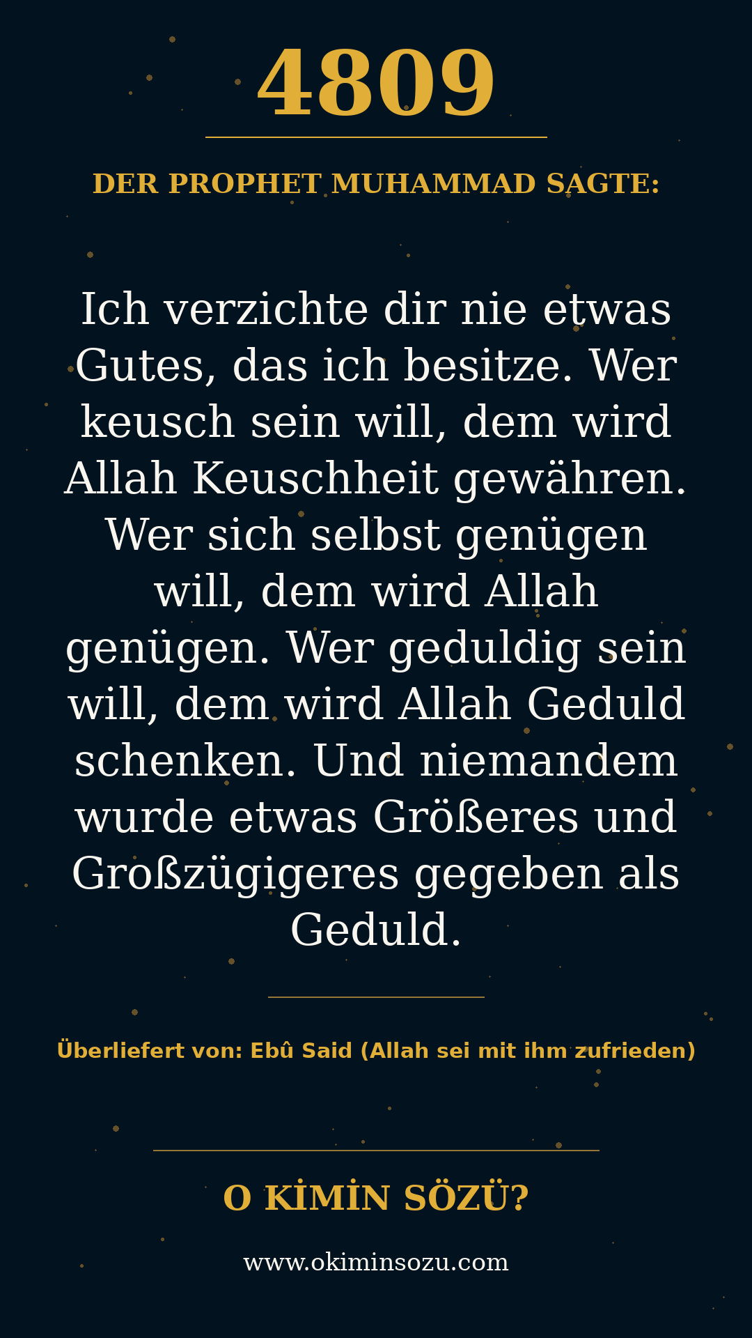hadith 4809