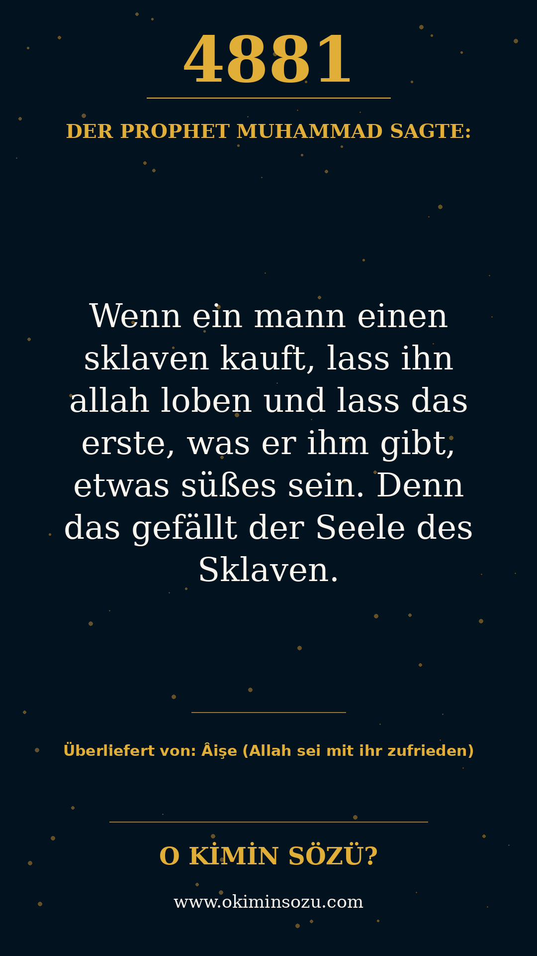 hadith 4881