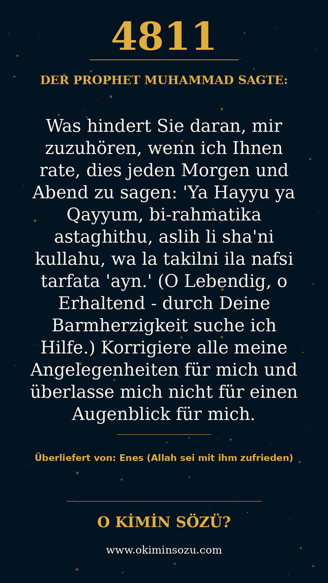 hadith 4811