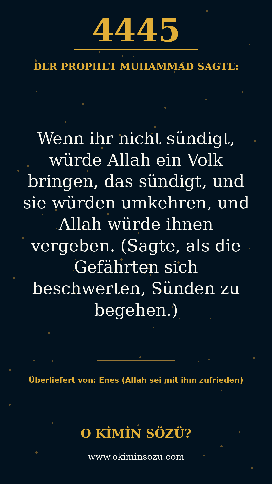 hadith 4445