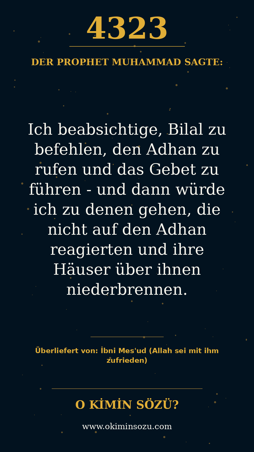 hadith 4323
