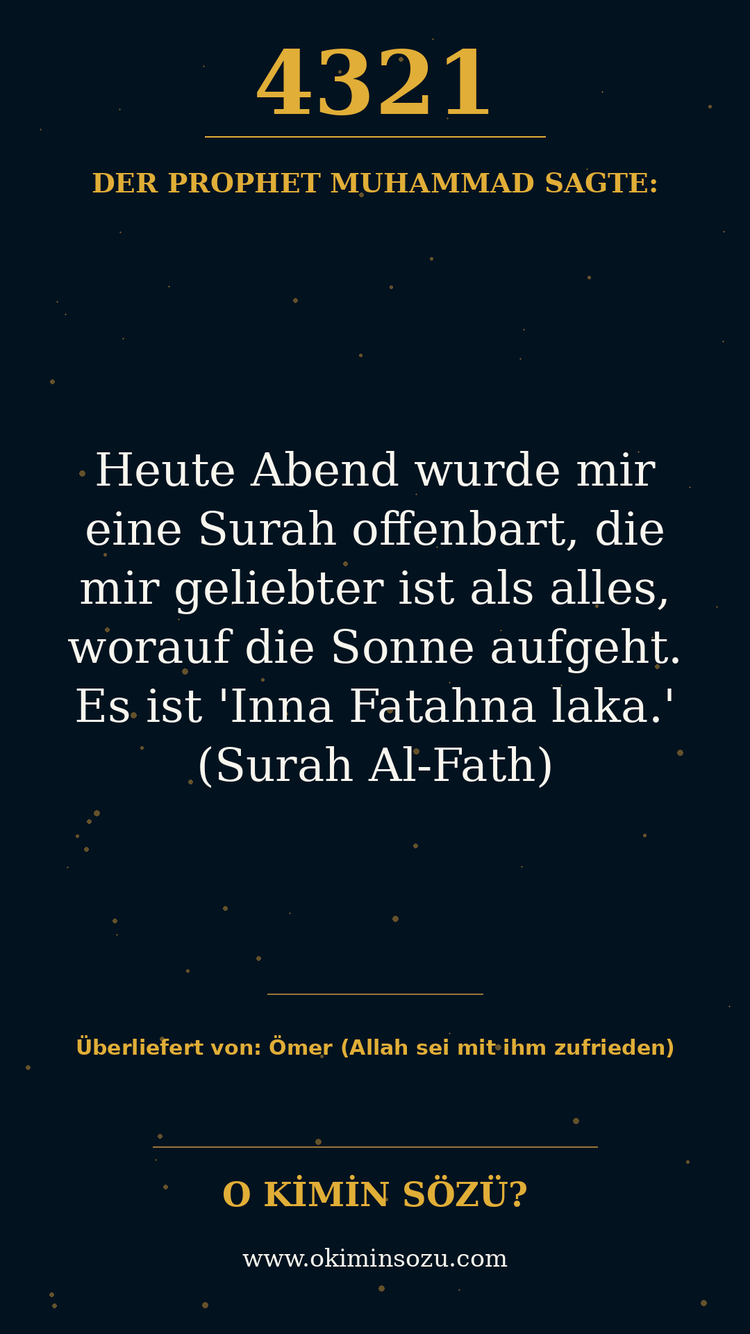 hadith 4321
