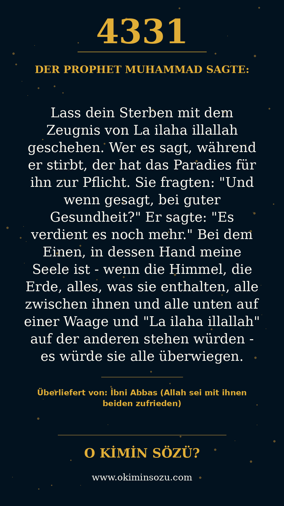 hadith 4331