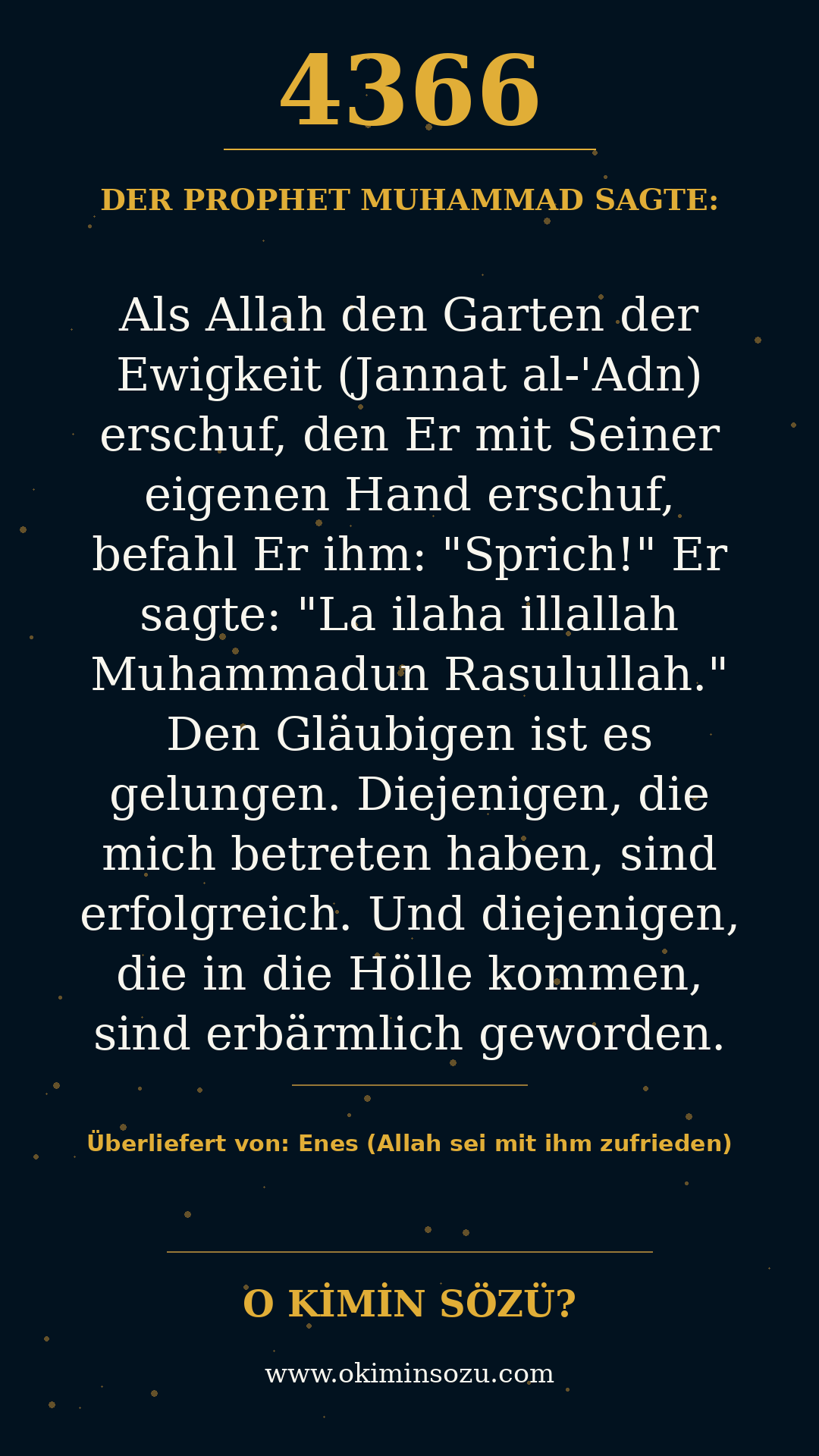hadith 4366