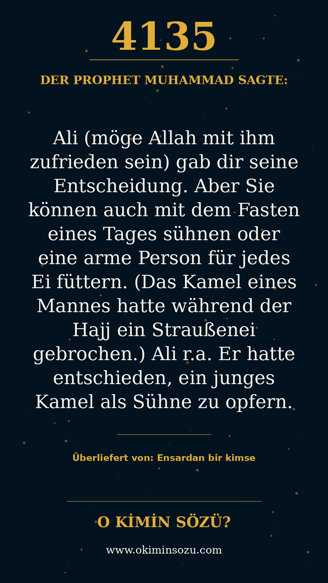 hadith 4135