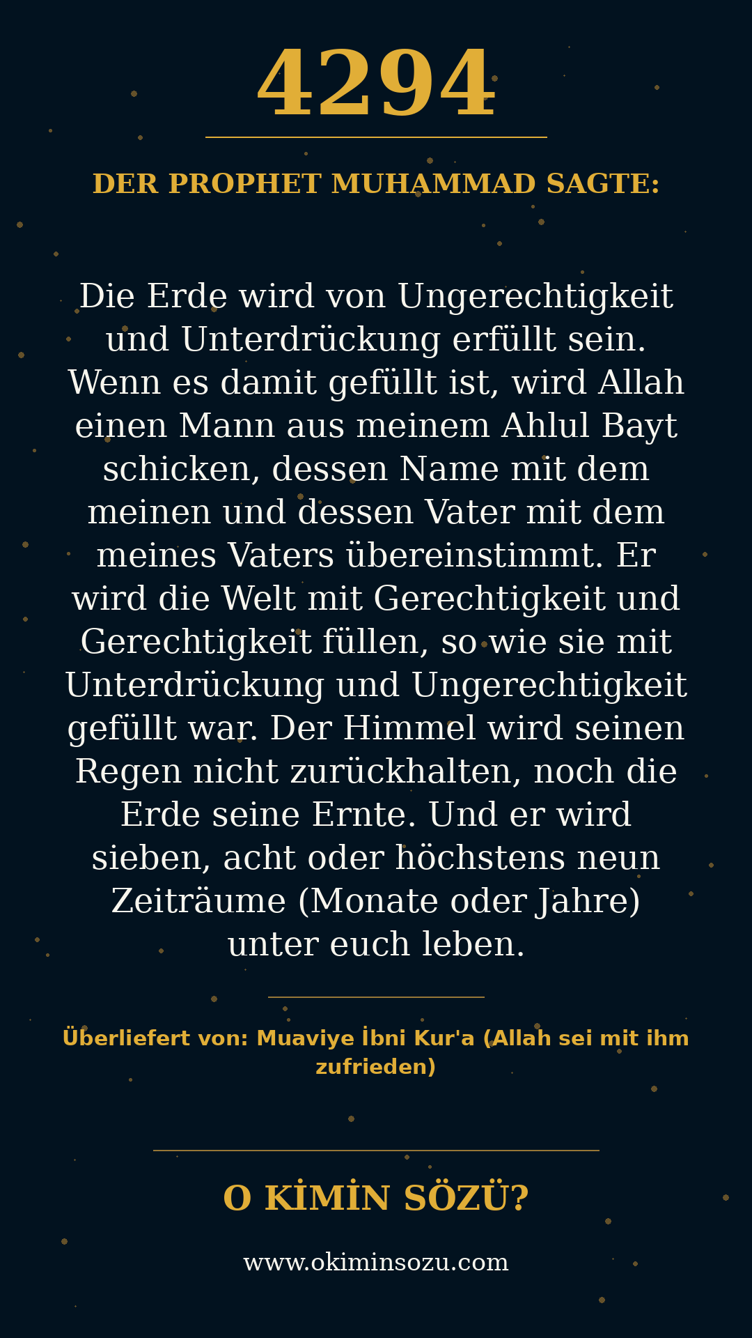 hadith 4294