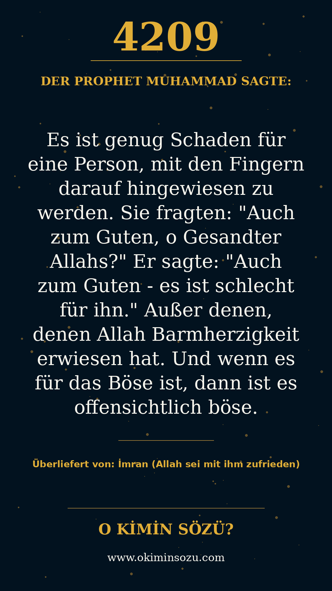 hadith 4209