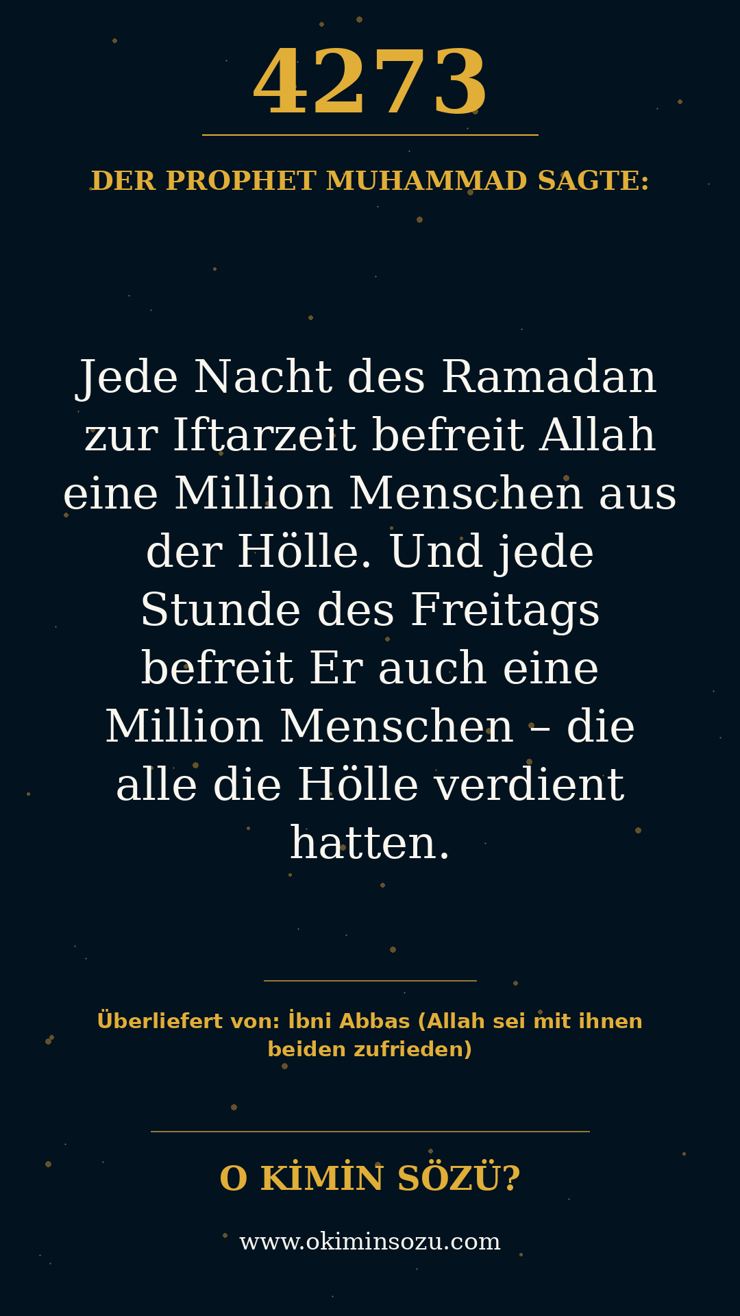 hadith 4273