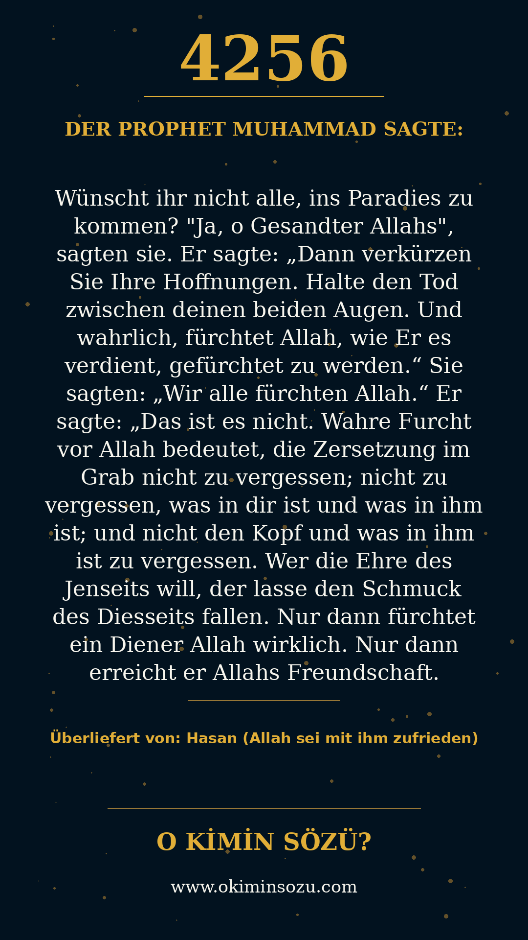 hadith 4256