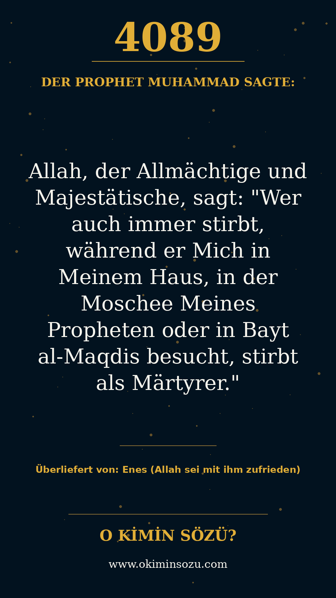 hadith 4089