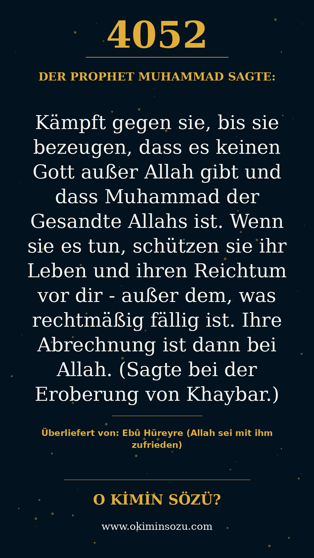hadith 4052
