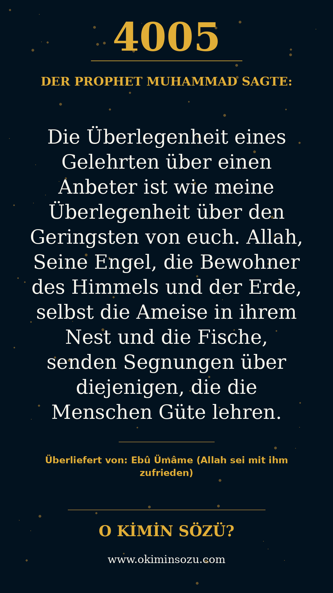 hadith 4005