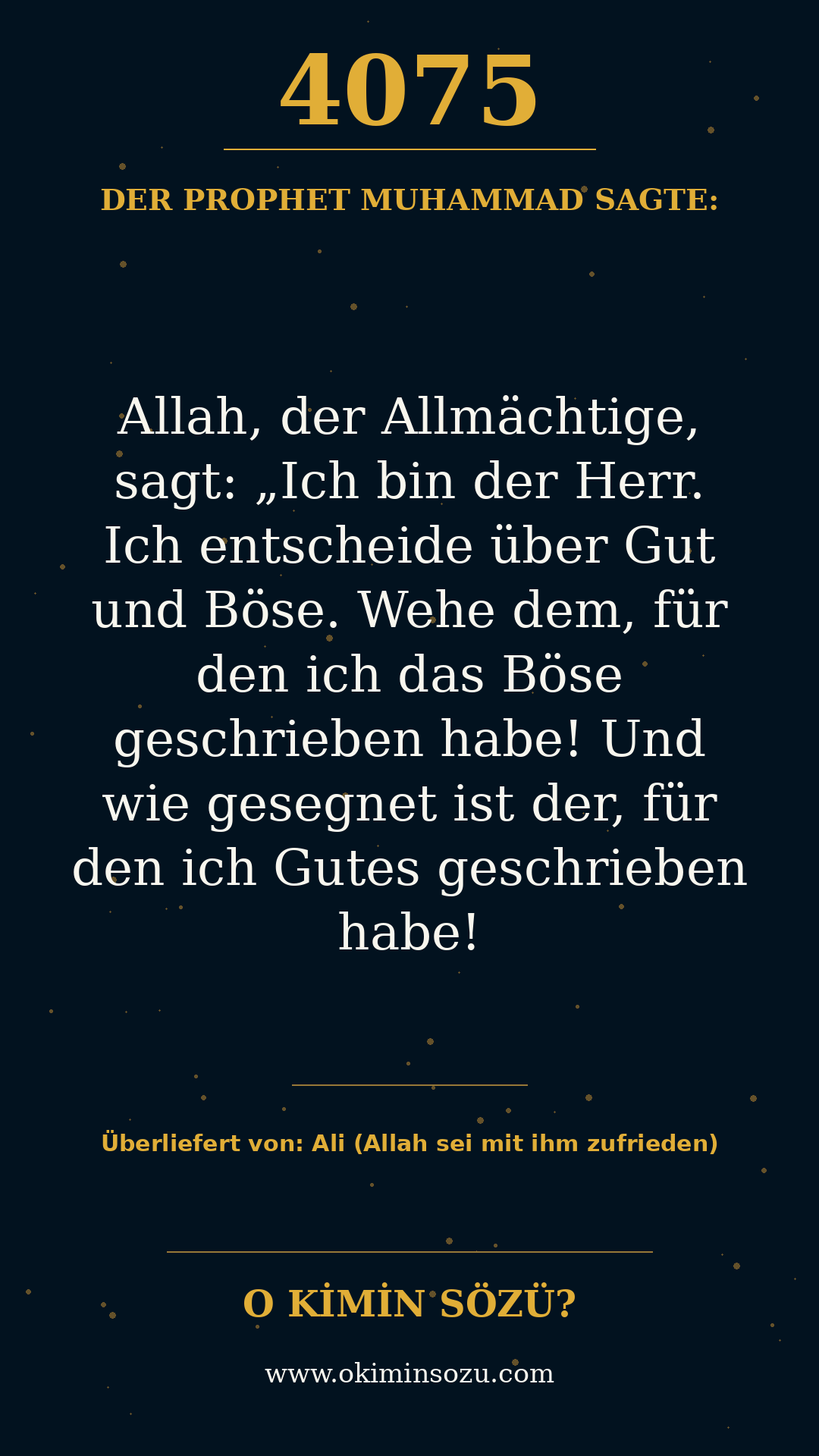 hadith 4075