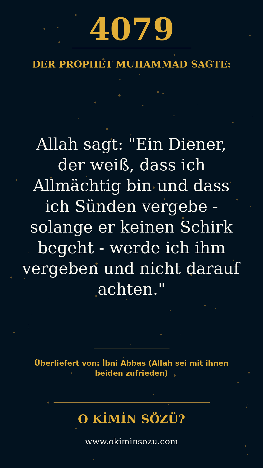 hadith 4079