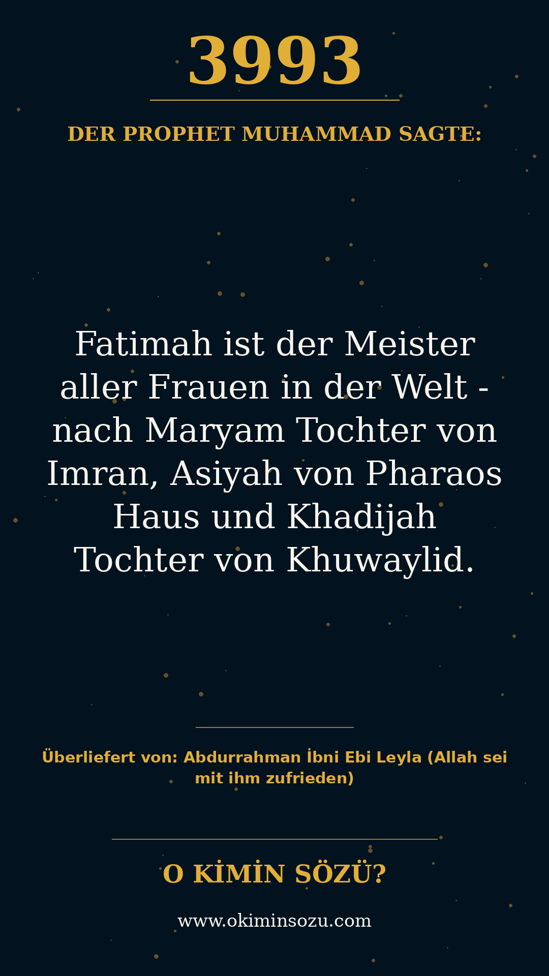 hadith 3993