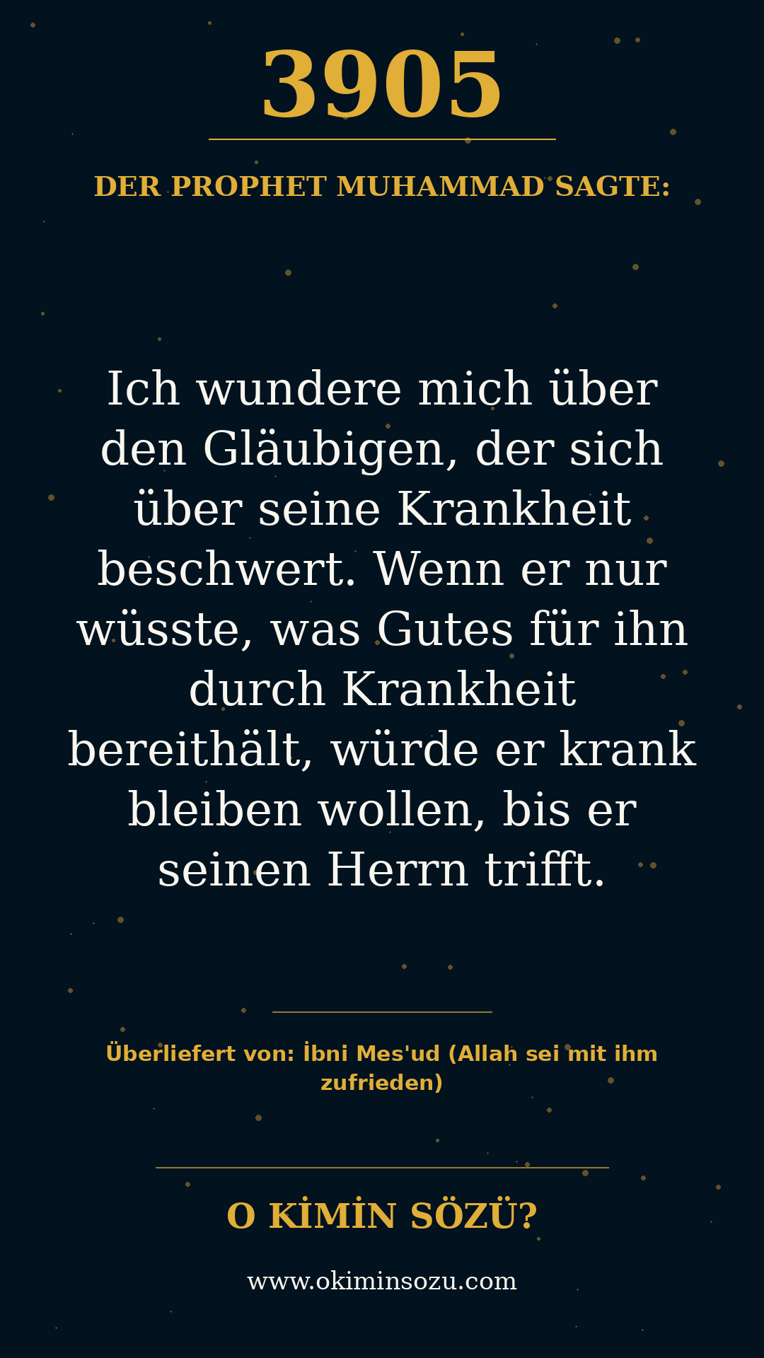 hadith 3905
