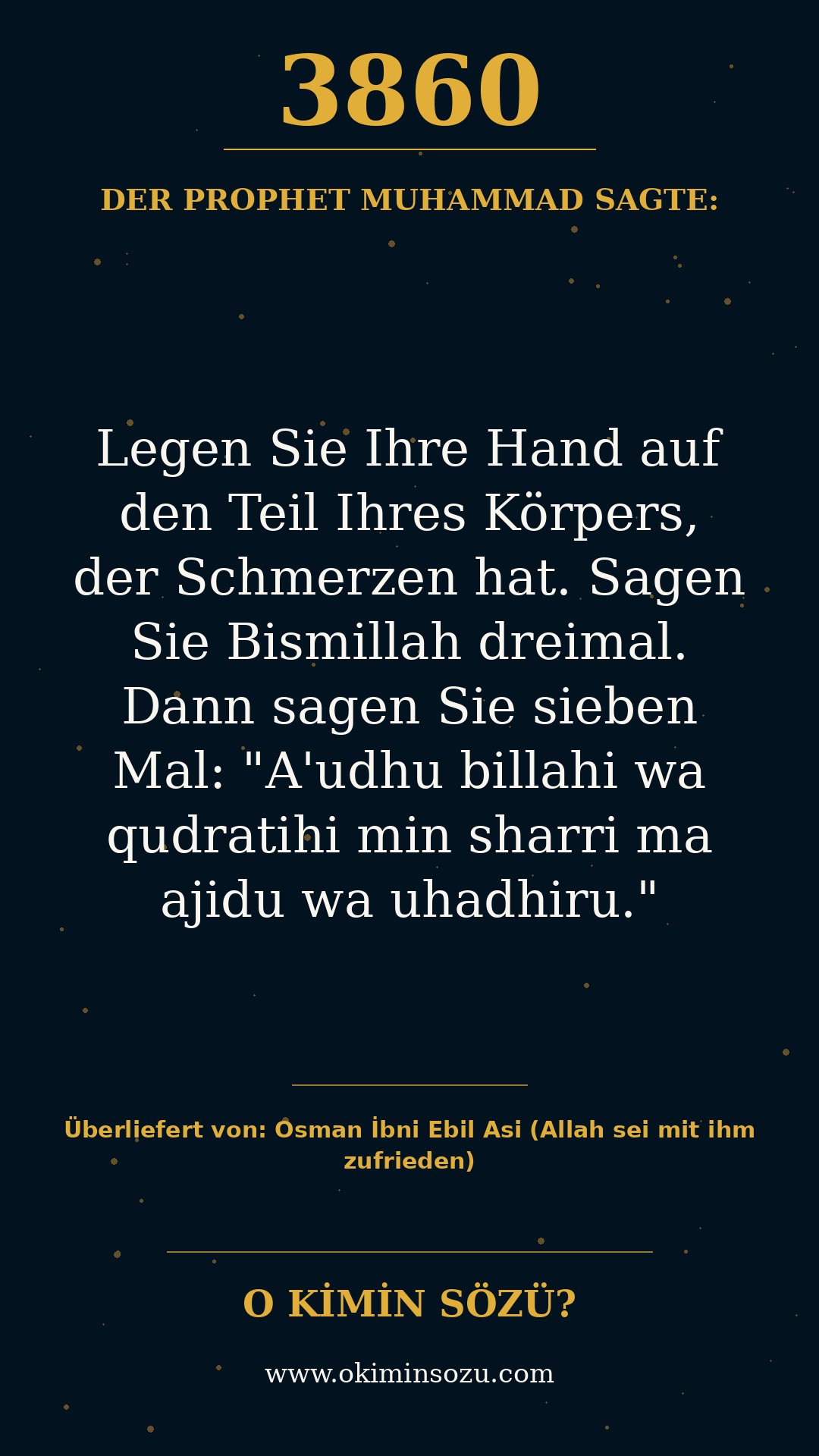 hadith 3860