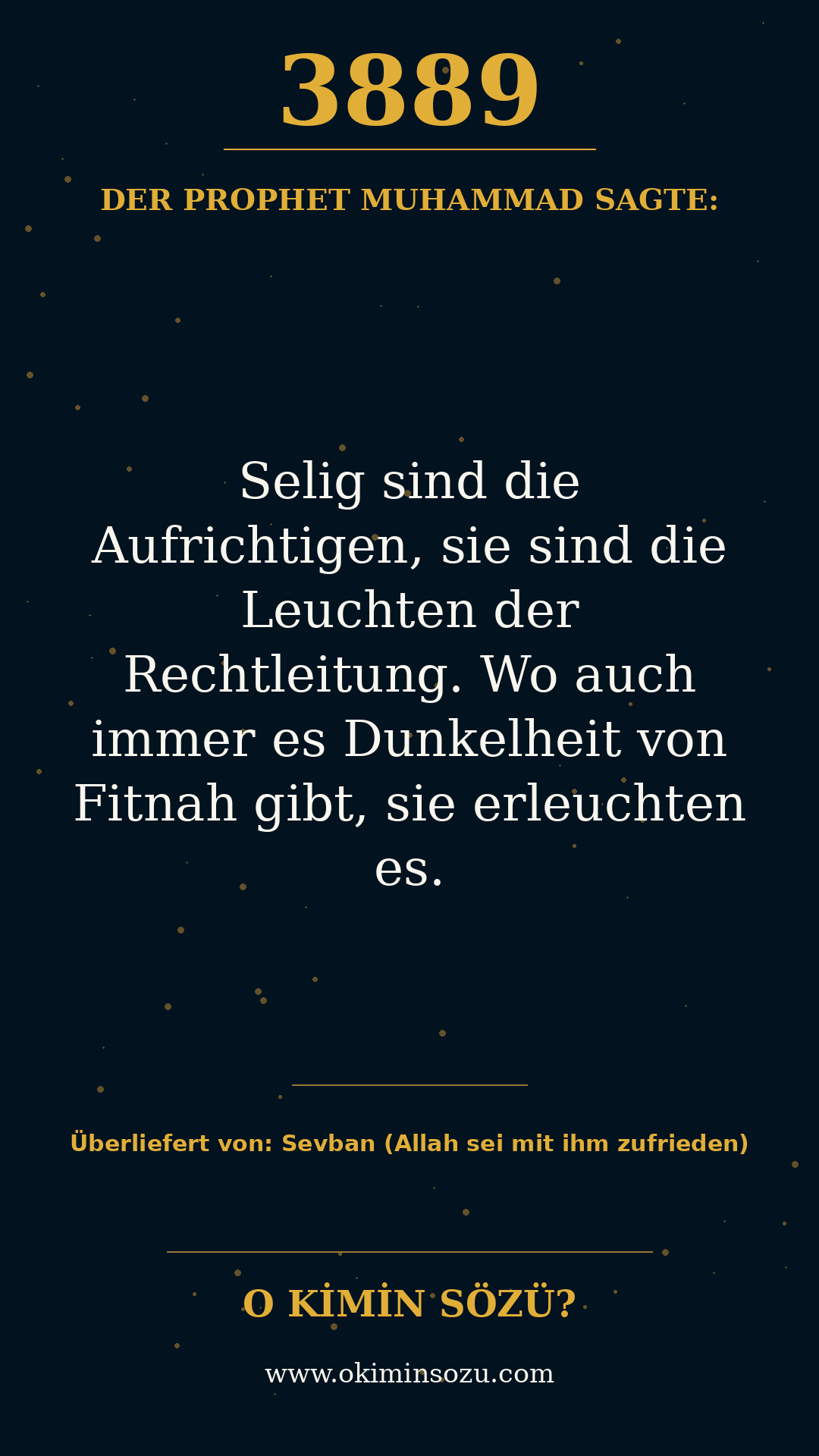 hadith 3889