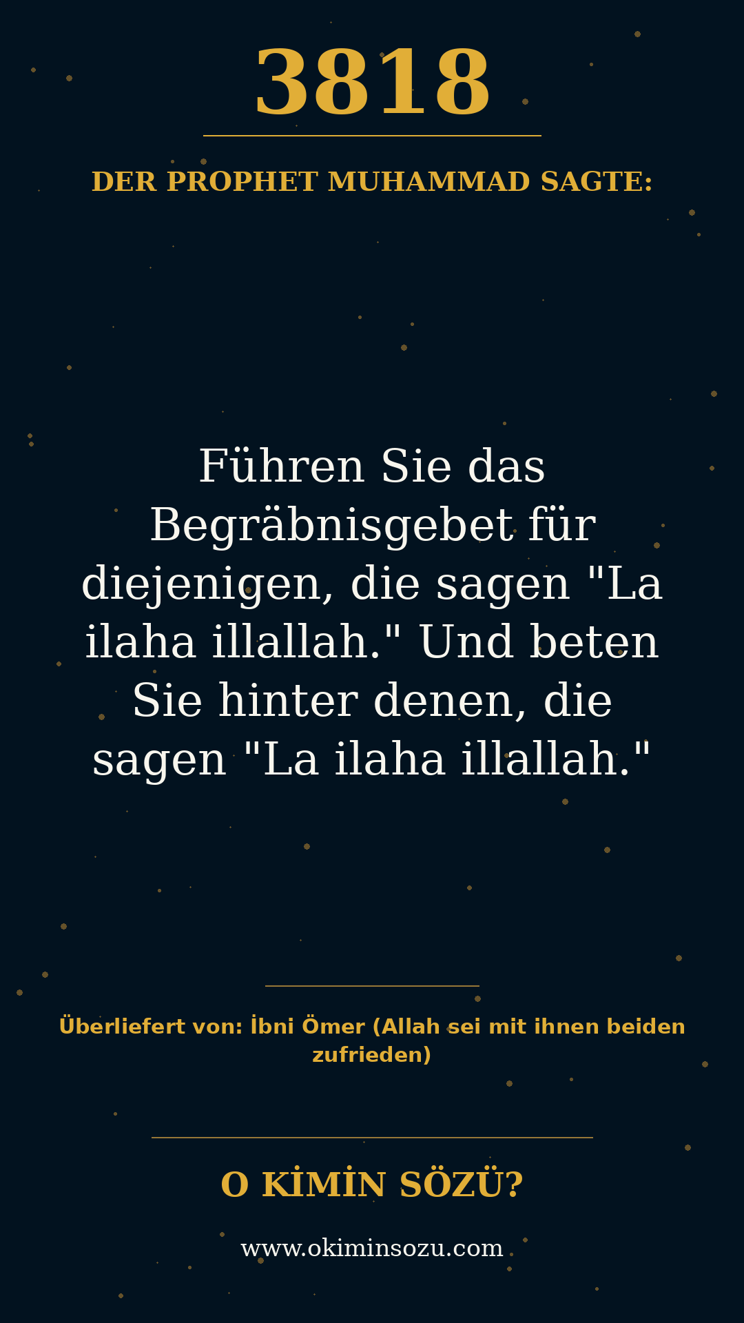 hadith 3818