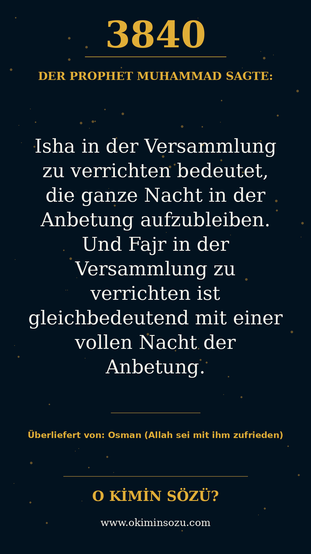 hadith 3840