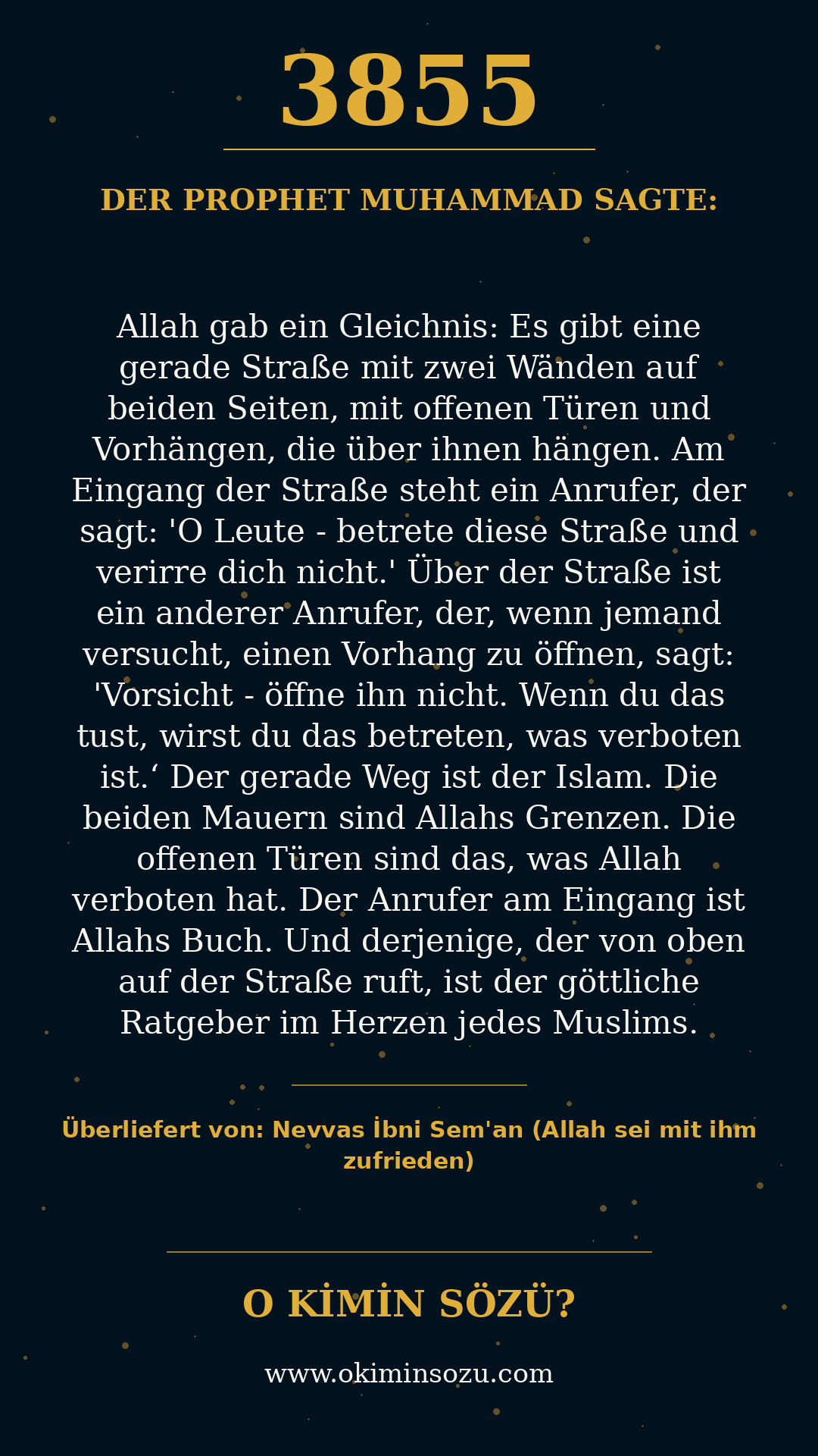 hadith 3855