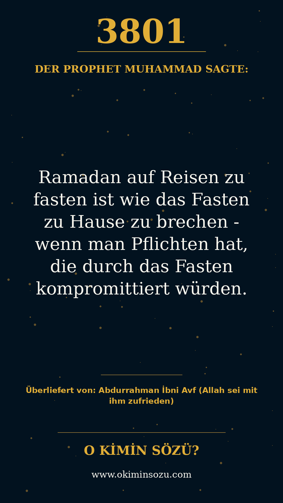 hadith 3801