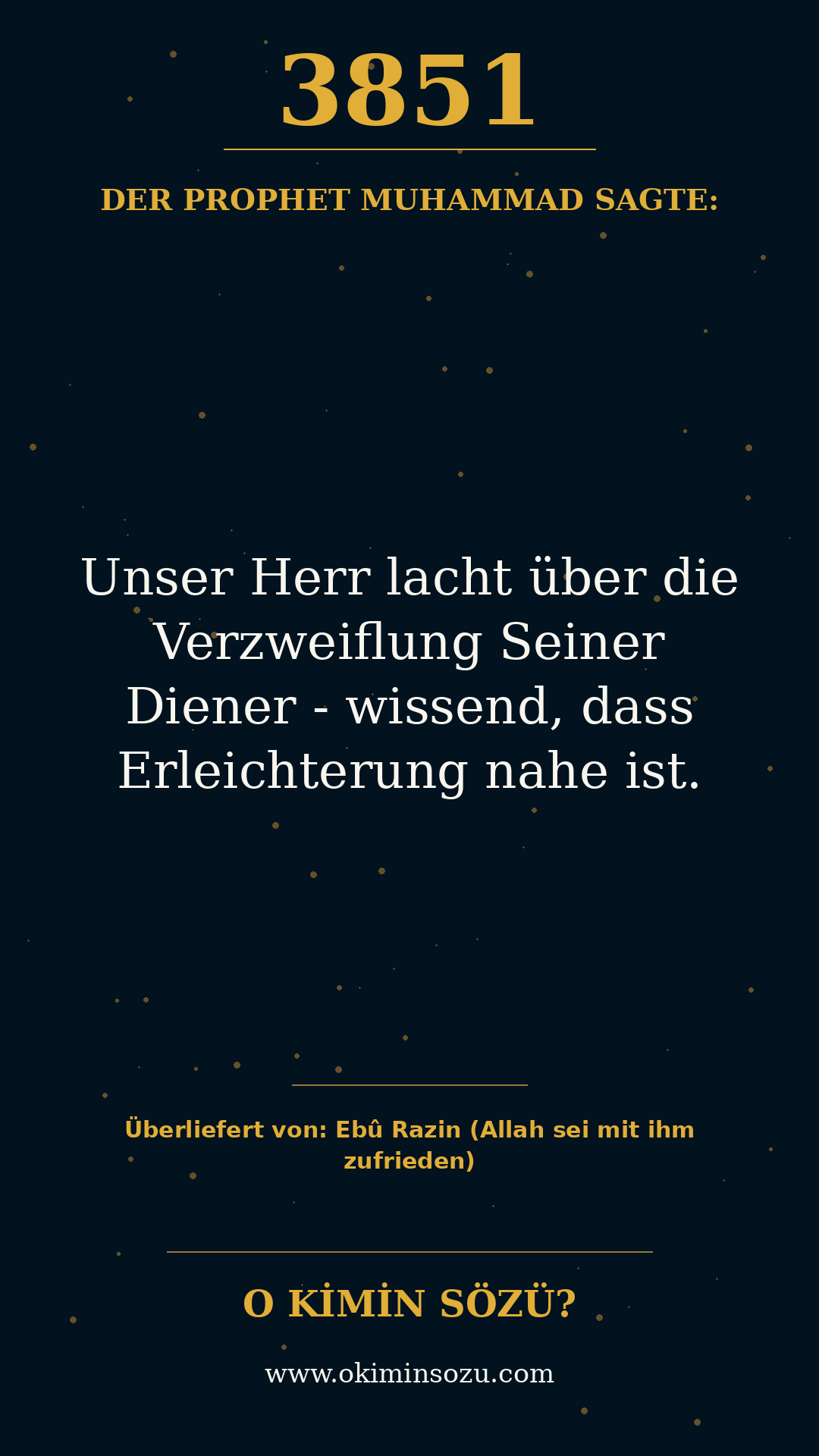 hadith 3851