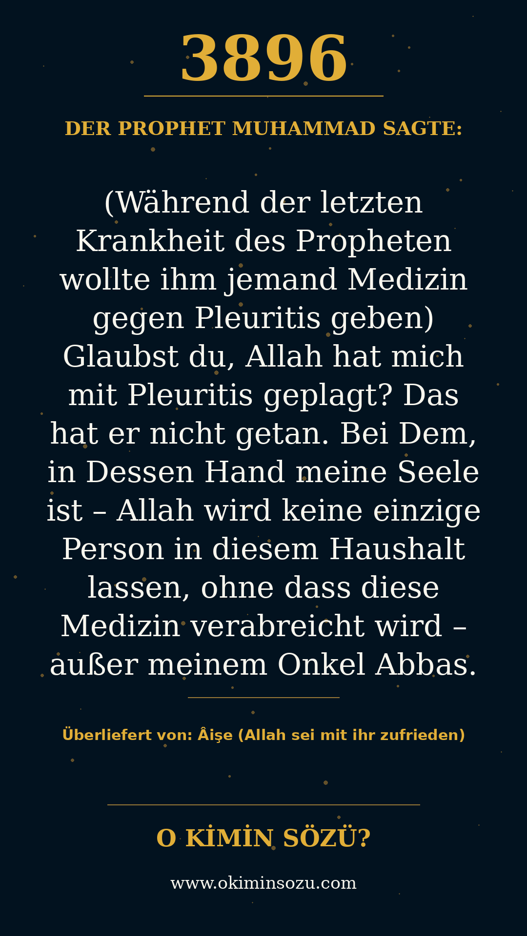 hadith 3896