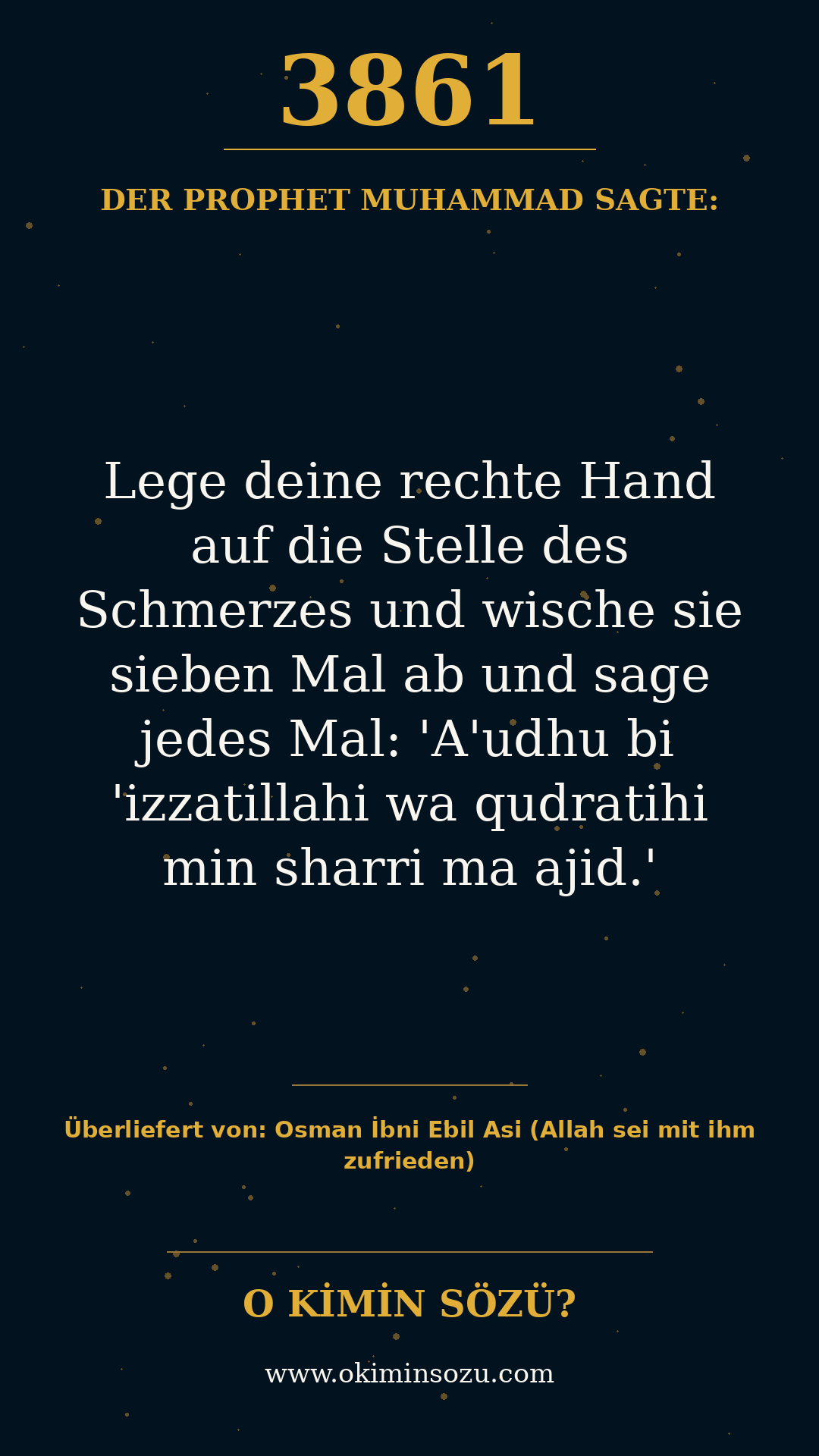 hadith 3861