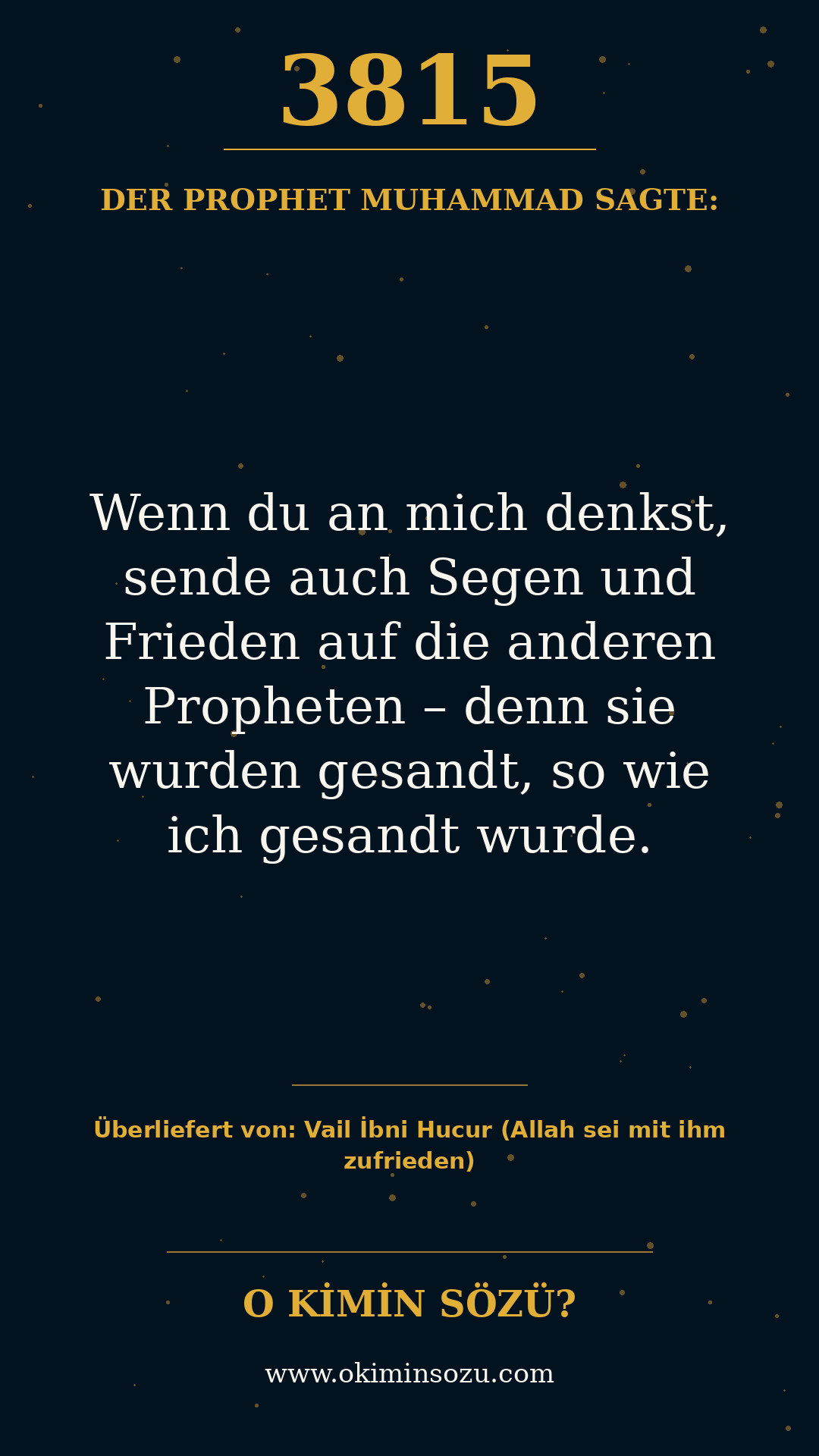 hadith 3815