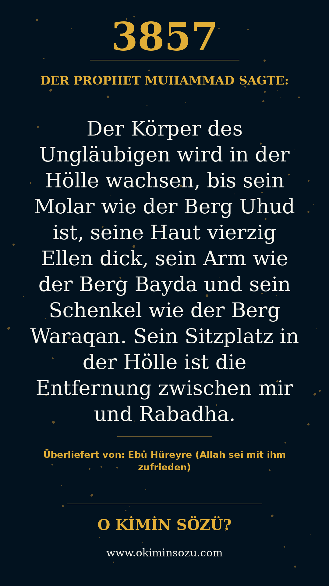 hadith 3857