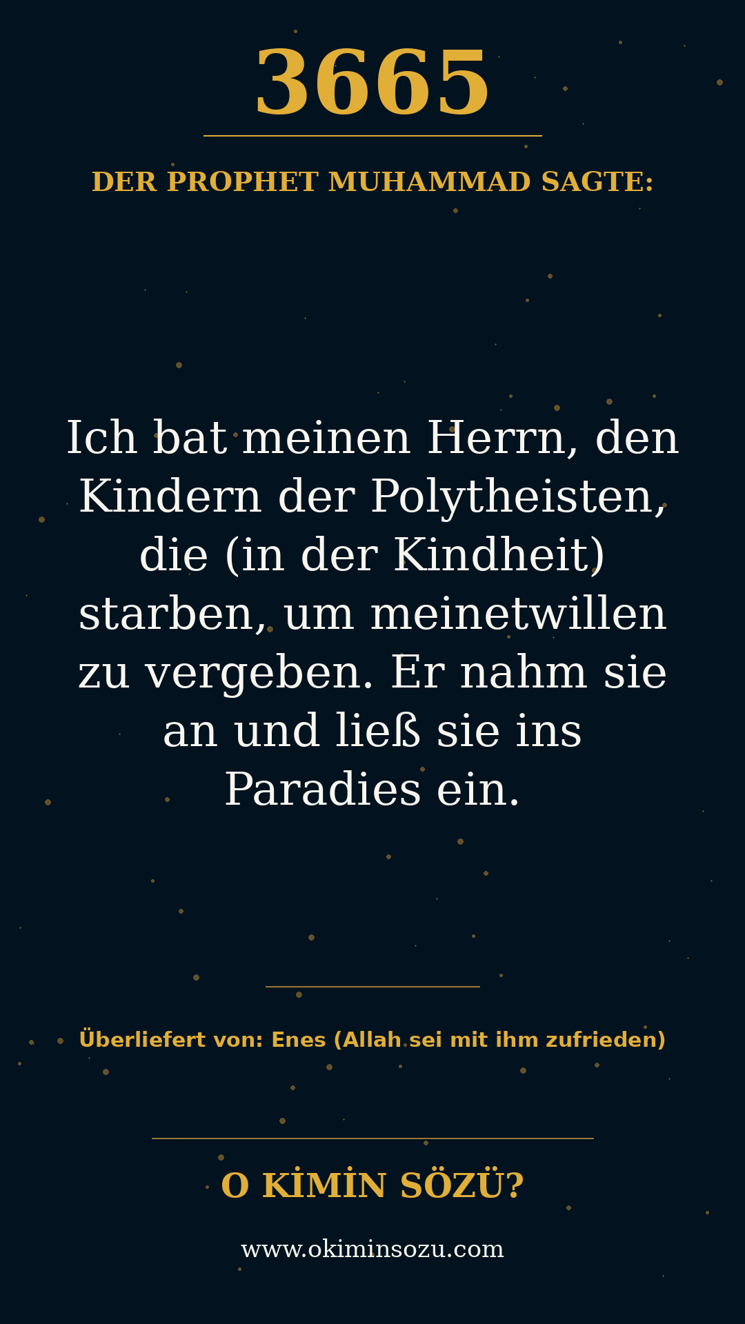 hadith 3665