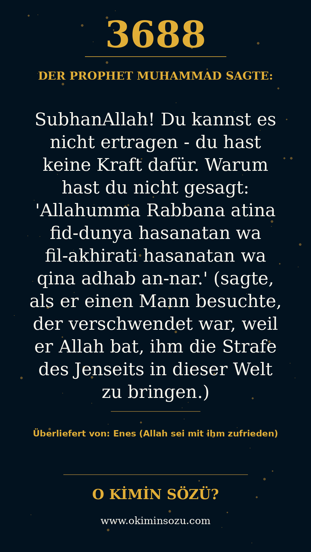 hadith 3688
