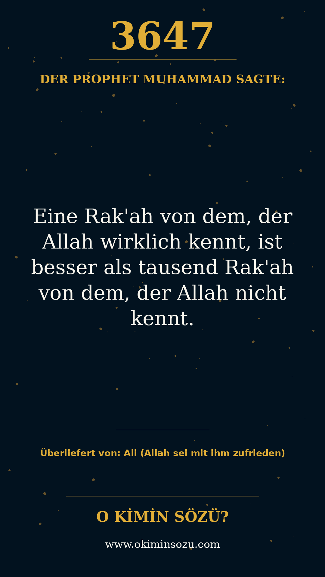 hadith 3647