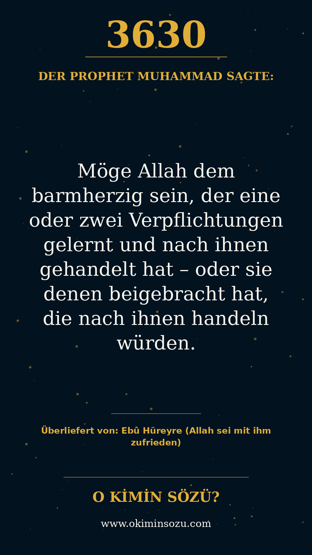 hadith 3630