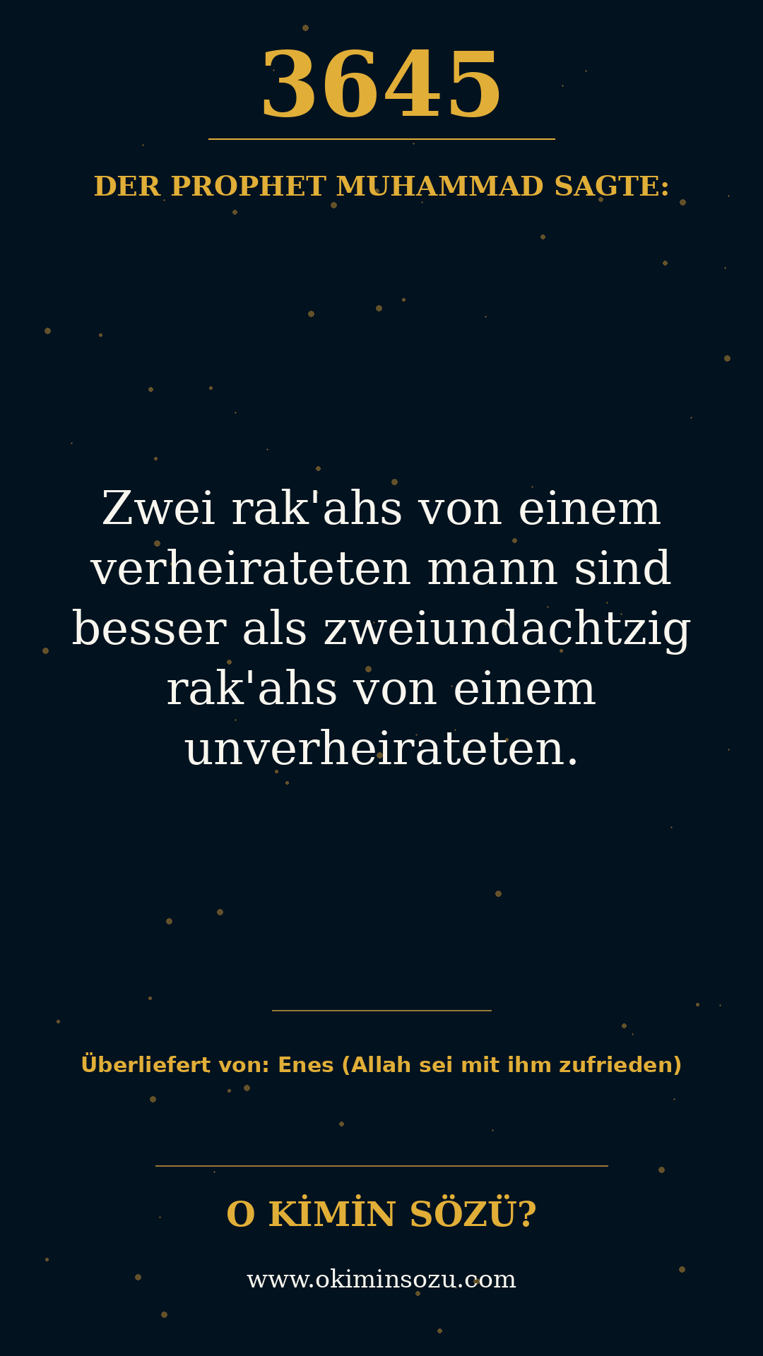 hadith 3645