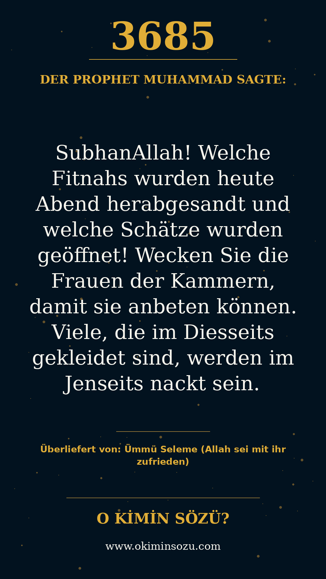hadith 3685