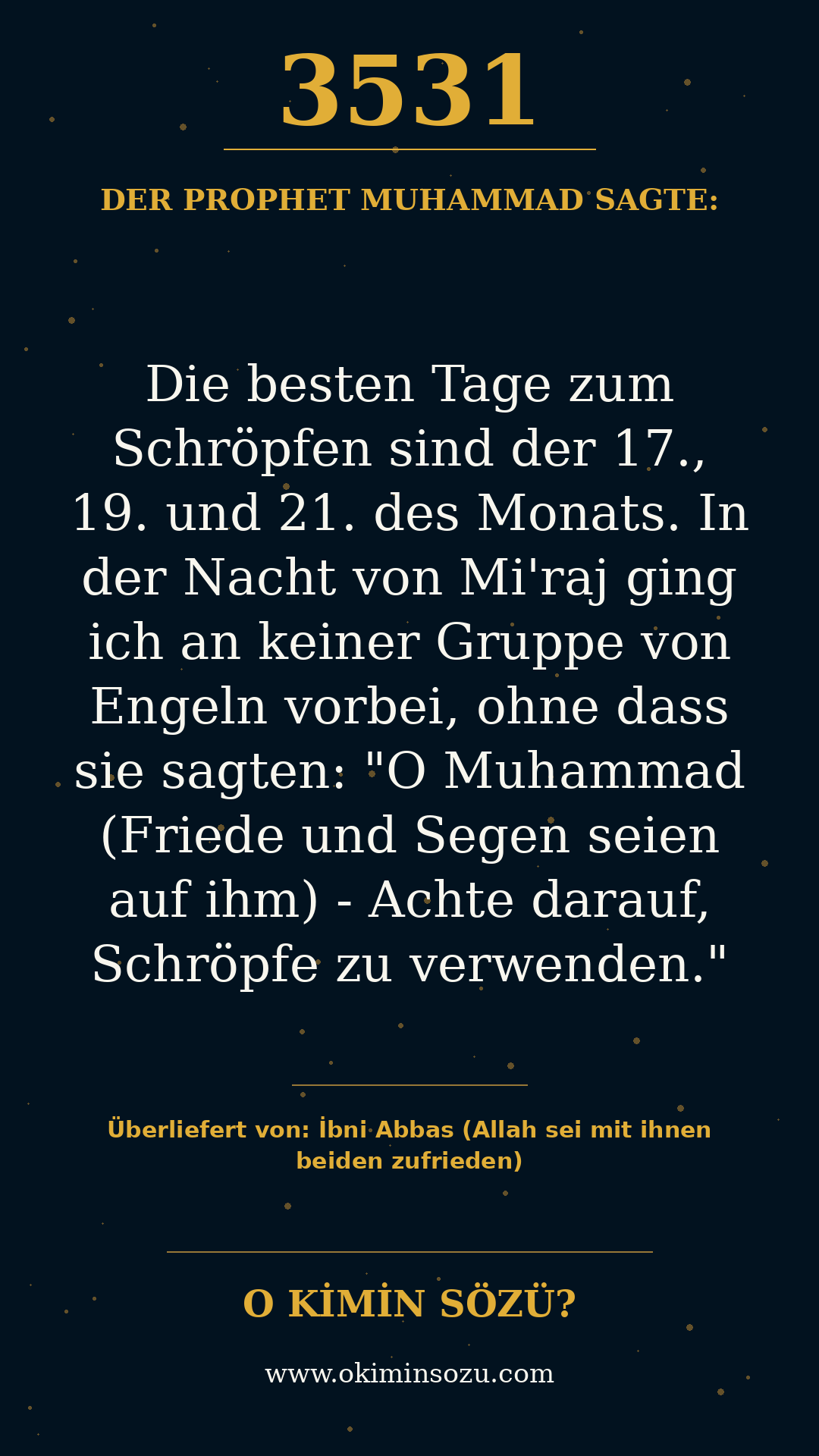 hadith 3531