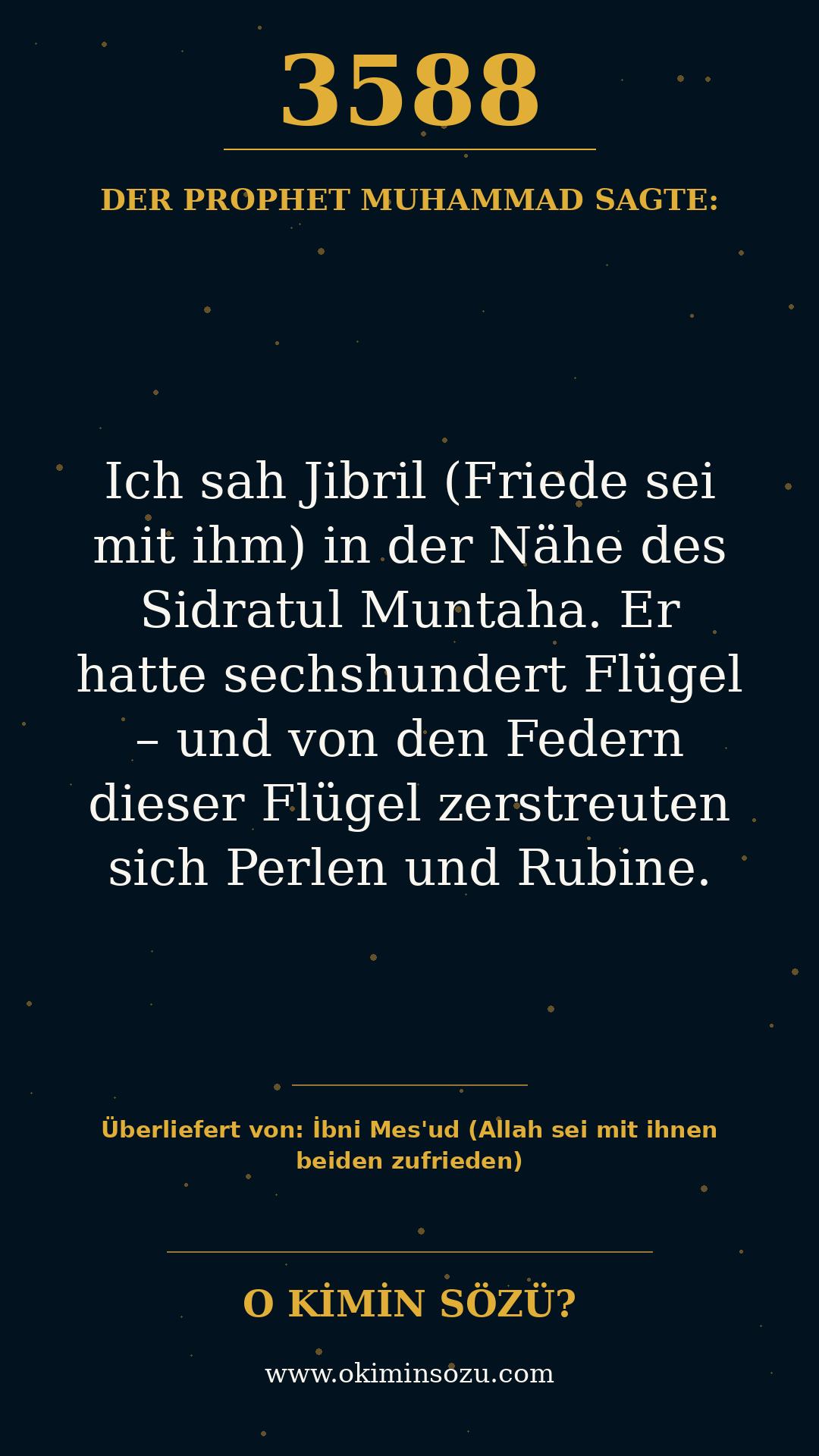 hadith 3588