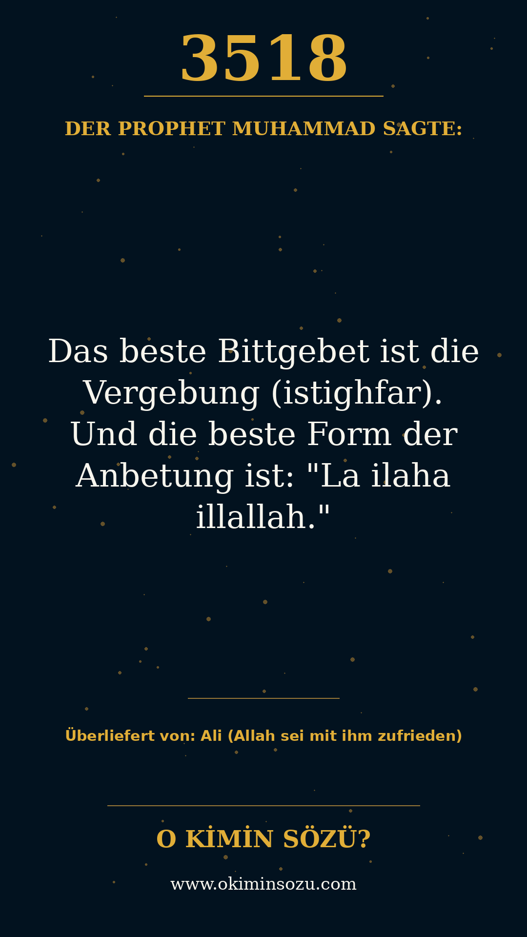 hadith 3518