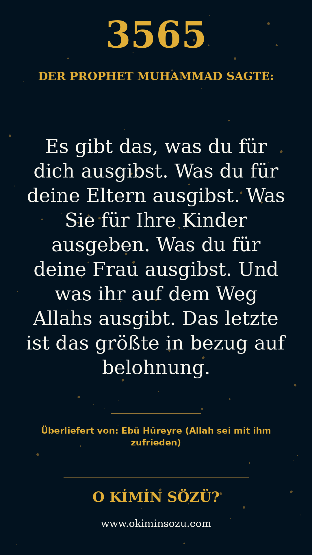 hadith 3565
